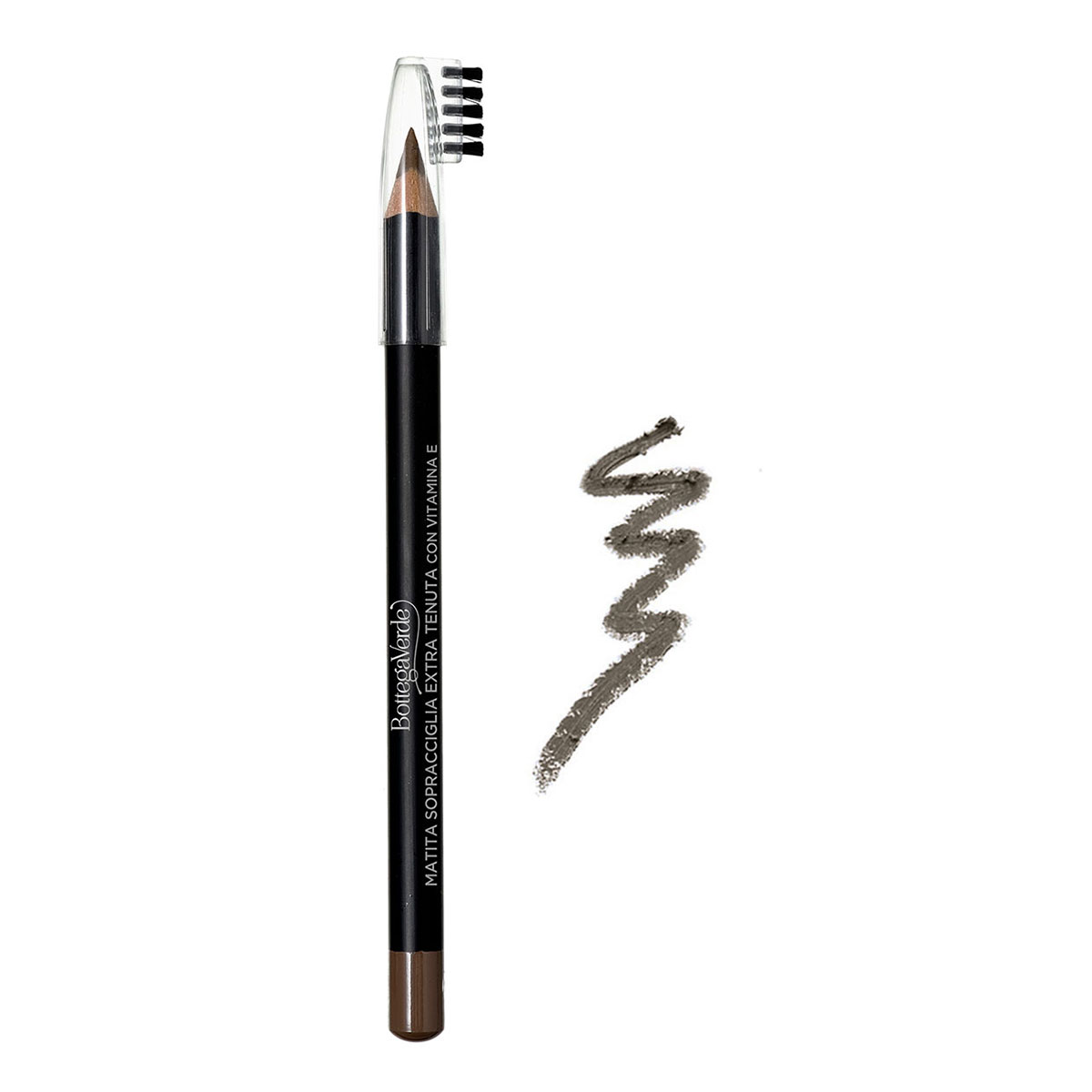 Creion pentru sprancene cu vitamina E, gri, Bottega Verde