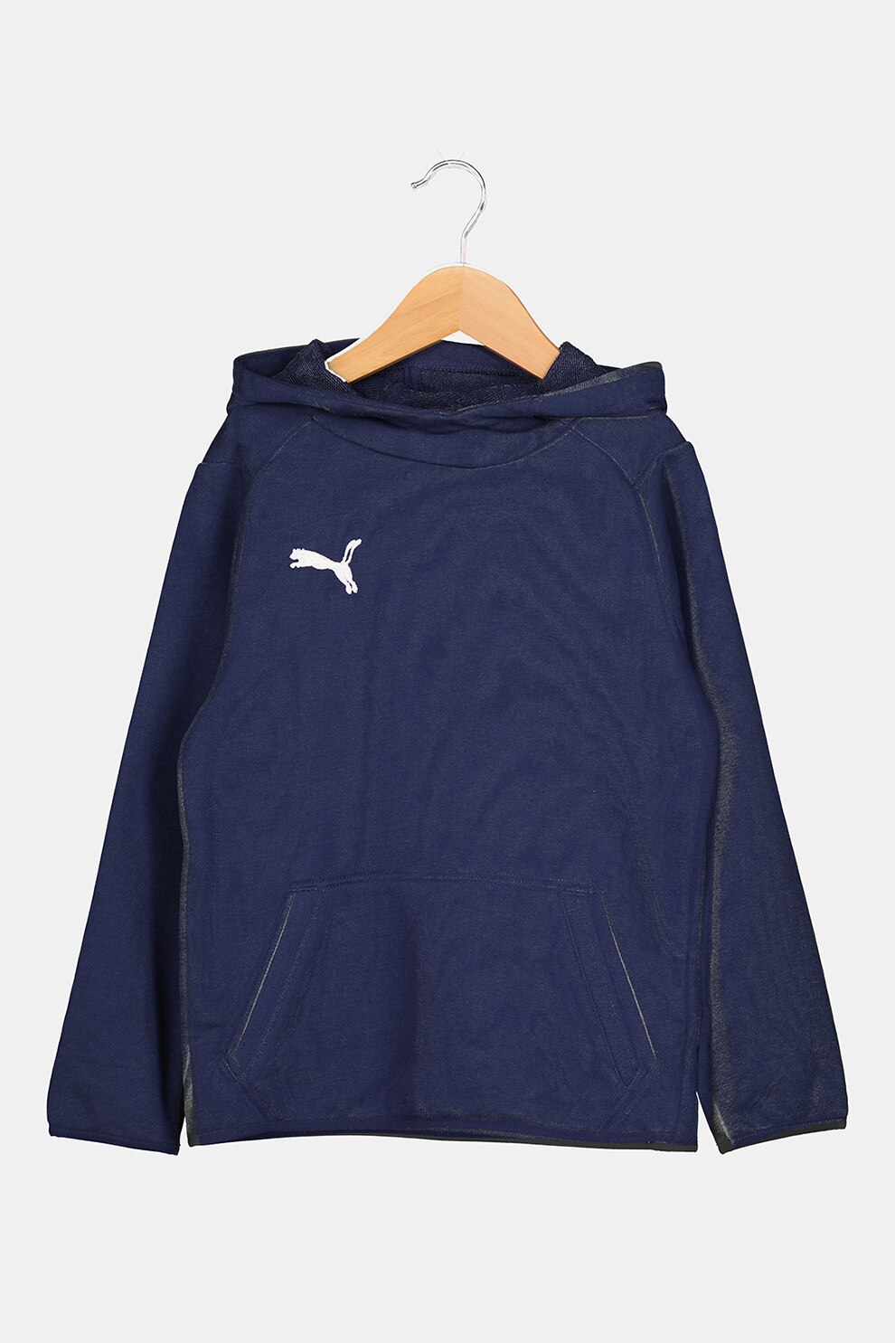 Puma, Hanorac cu buzunar kangaroo si tehnologie dryCELL Liga, Bleumarin