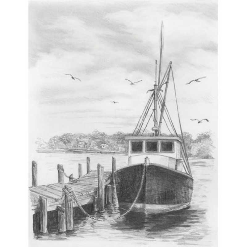 Set schite, Royal Langnickel, 02 – Fishing Boat