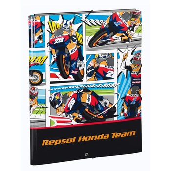 Mapa cu elastic A4 colectia Repsol Honda 2 Mapa cu elastic A4 colectia Repsol Honda 2
