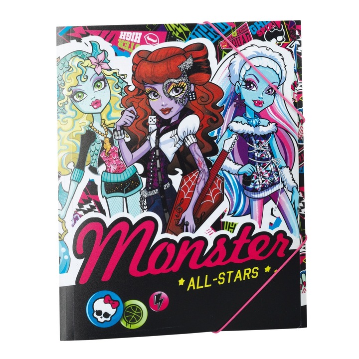 Monster High All Stars A4-es térkép