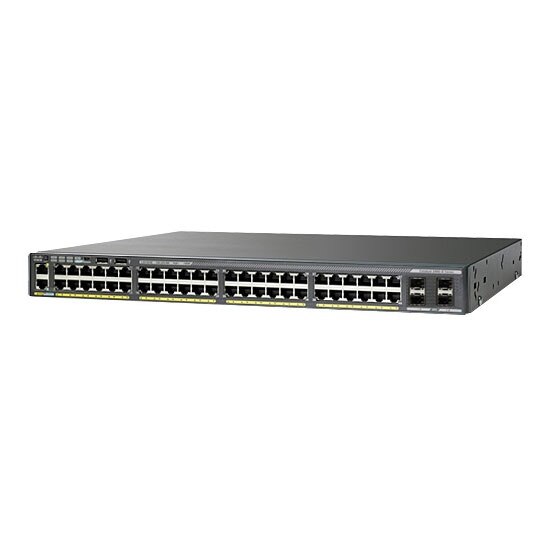 Switch Catalyst 2960-X 48 GigE PoE 740W, 4 x 1G SFP, LAN Base