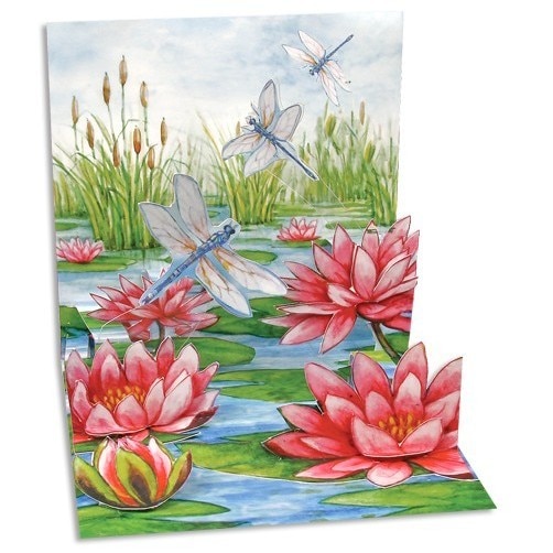 Felicitare 3D Treasure-Nuferi