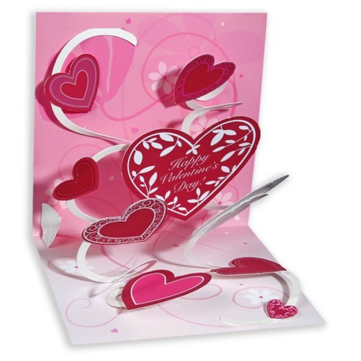 3D Treasure-Saint Valentine kártya
