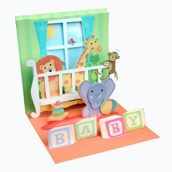 Felicitare 3D Treasure-Patut cu animale Felicitare 3D Treasure-Patut cu animale