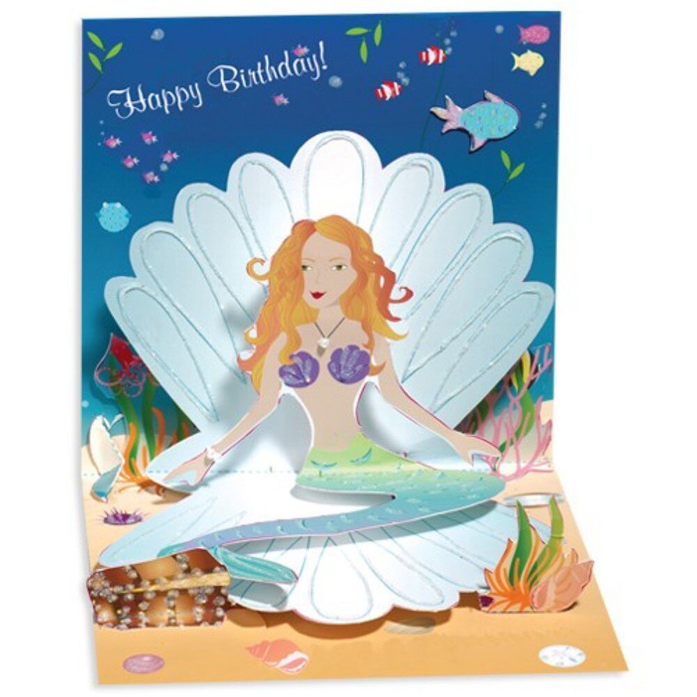 Felicitare 3D Treasure-Sirena