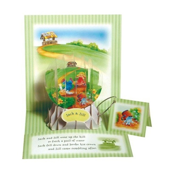 3D Globe-Jack & Jill kártya