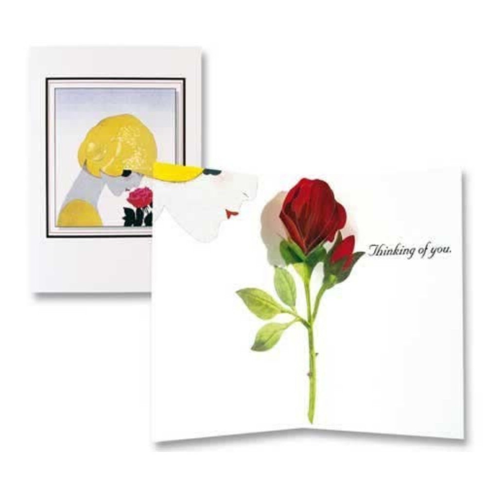 Felicitare Gandindu-ma la tine 3D