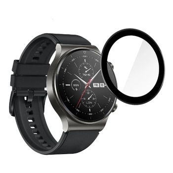 Folie Protectie Ecran Pmma Smartwatch Cellara Pentru Huawei Gt2 Pro 46mm - Negru Folie Protectie Ecran Pmma Smartwatch Cellara Pentru Huawei Gt2 Pro 46mm - Negru