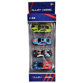 Set 4 masinute de raliu - Mini Supercars Set 4 masinute de raliu - Mini Supercars