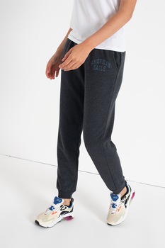 American Eagle, Pantaloni sport cu buzunare oblice, Gri antracit American Eagle, Pantaloni sport cu buzunare oblice, Gri antracit