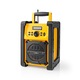 Radio FM, Nedis, Plastic, Negru/Galben