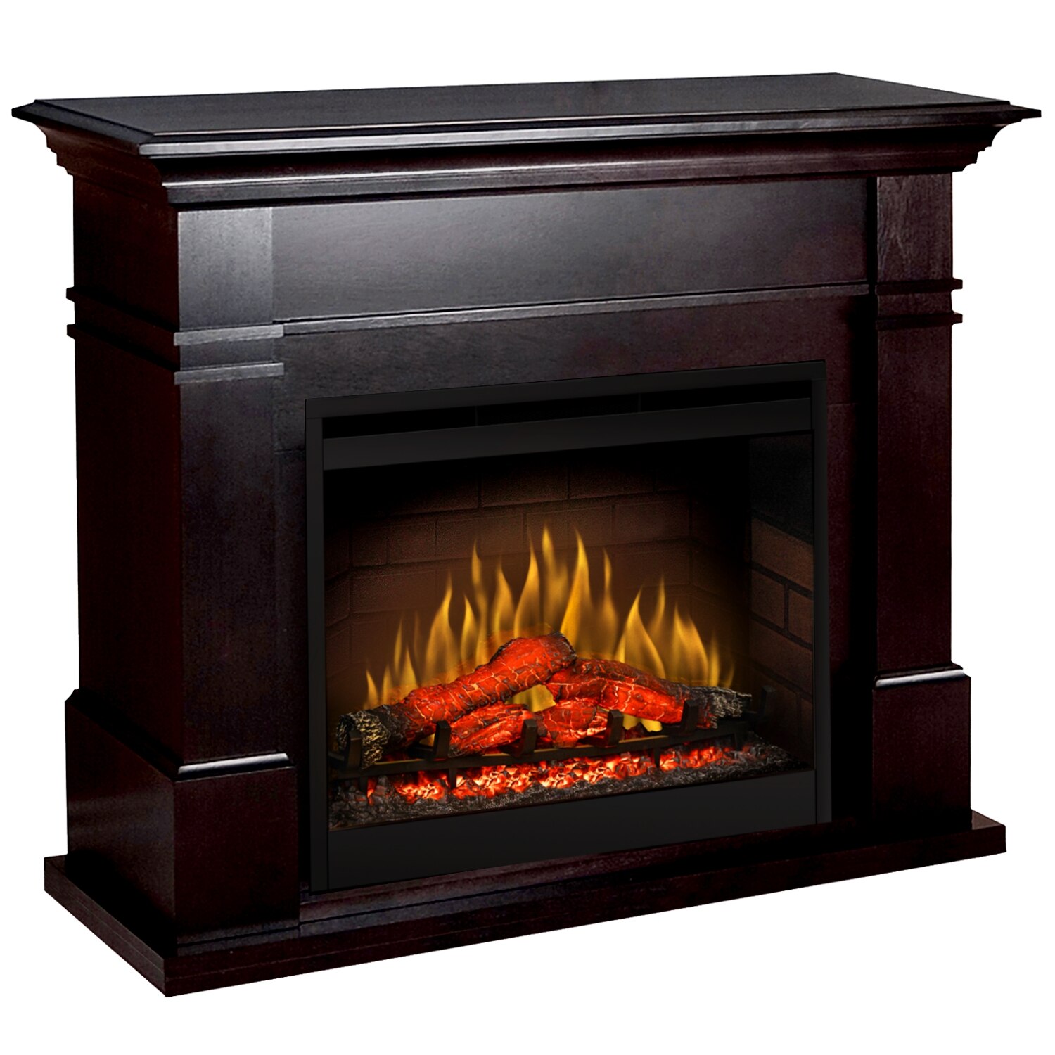 Semineu electric Kenton Espresso cu focar electric 3D Dimplex Optiflame DF2608 si sunet