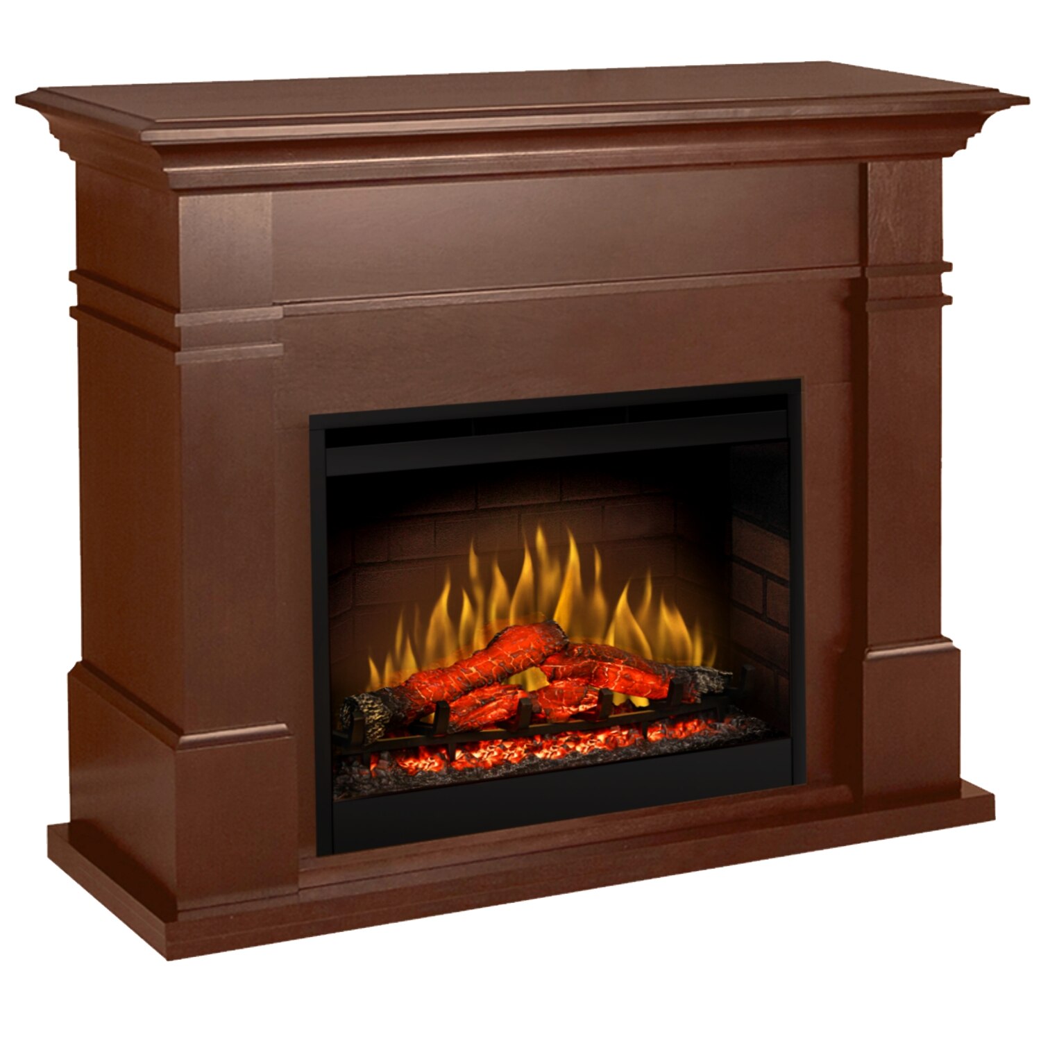 Semineu electric Kenton Cires cu focar electric 3D Dimplex Optiflame DF2608 si sunet