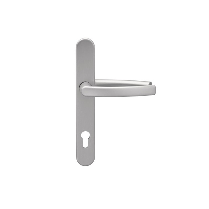 Maner usa termopan, blaugelb DGT30, exterior, 92 x 30 mm, material inox mat, fara accesorii de prindere