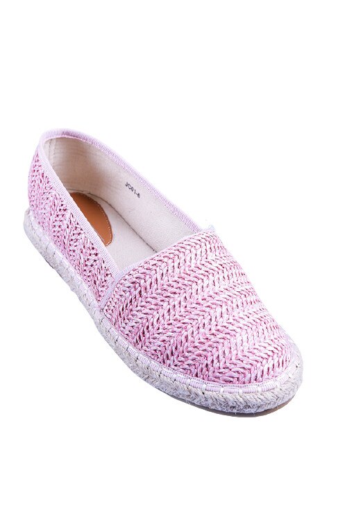 Espadrile dama Monica Camel, Roz
