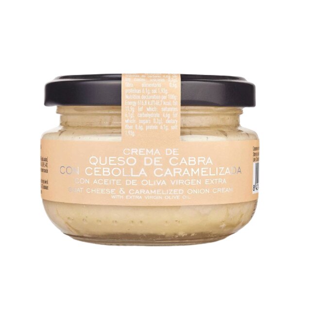 Crema de branza de capra, cu ulei de masline extravirgin si ceapa caramelizata, 120 g
