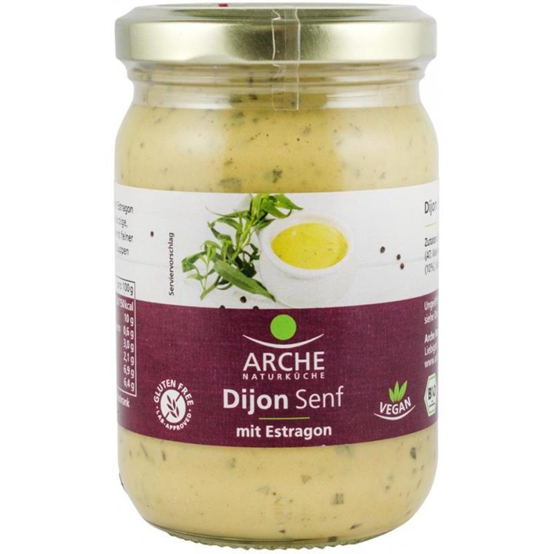 Mustar Dijon cu Tarhon Bio 200 mililitri Arche