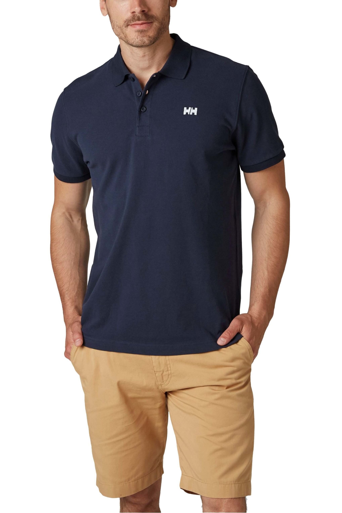 Tricou polo pentru barbati, Helly Hansen Transat polo, Bluemarin