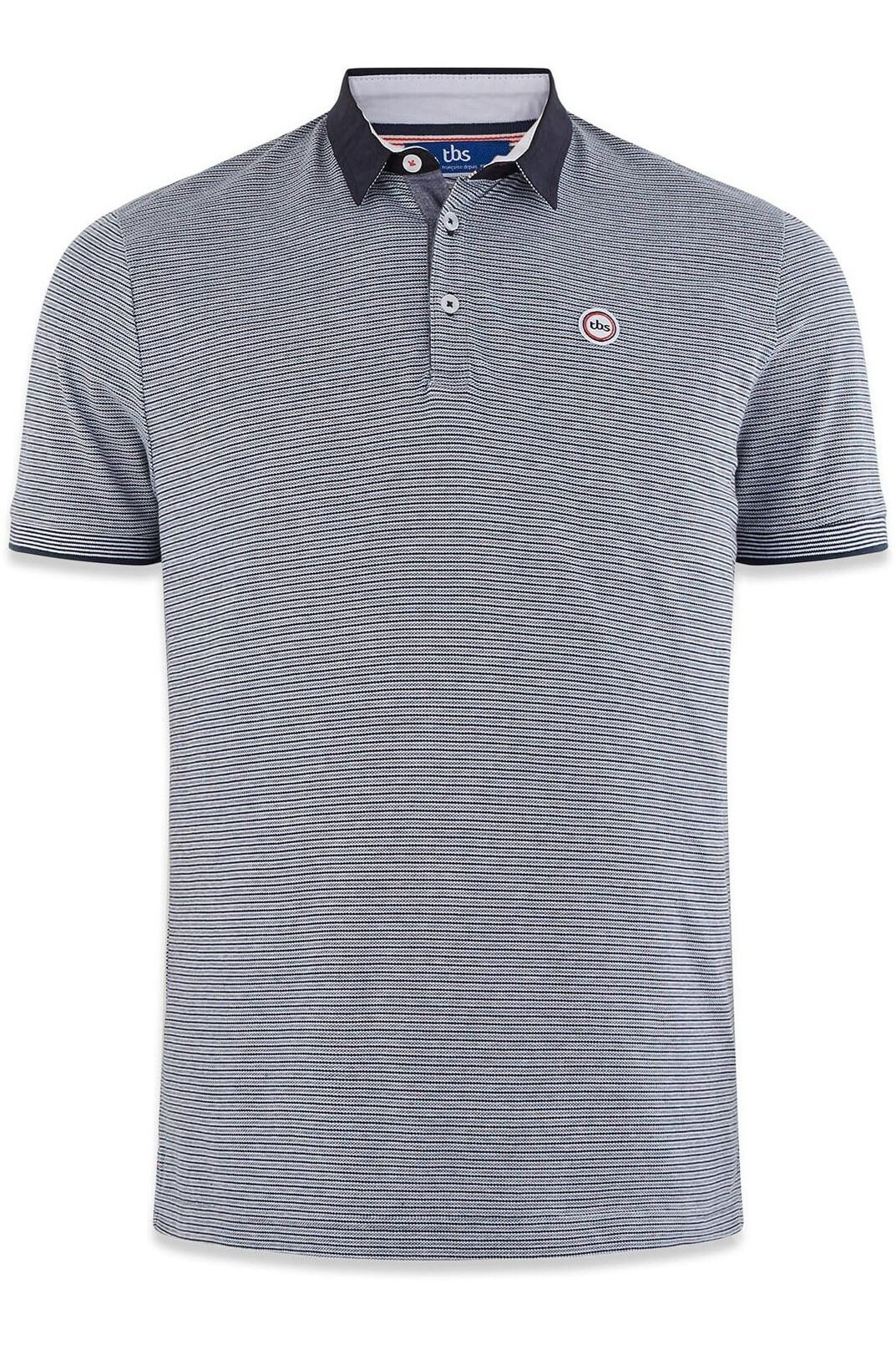Tricou polo pentru barbati, TBS Edgarpol, Albastru