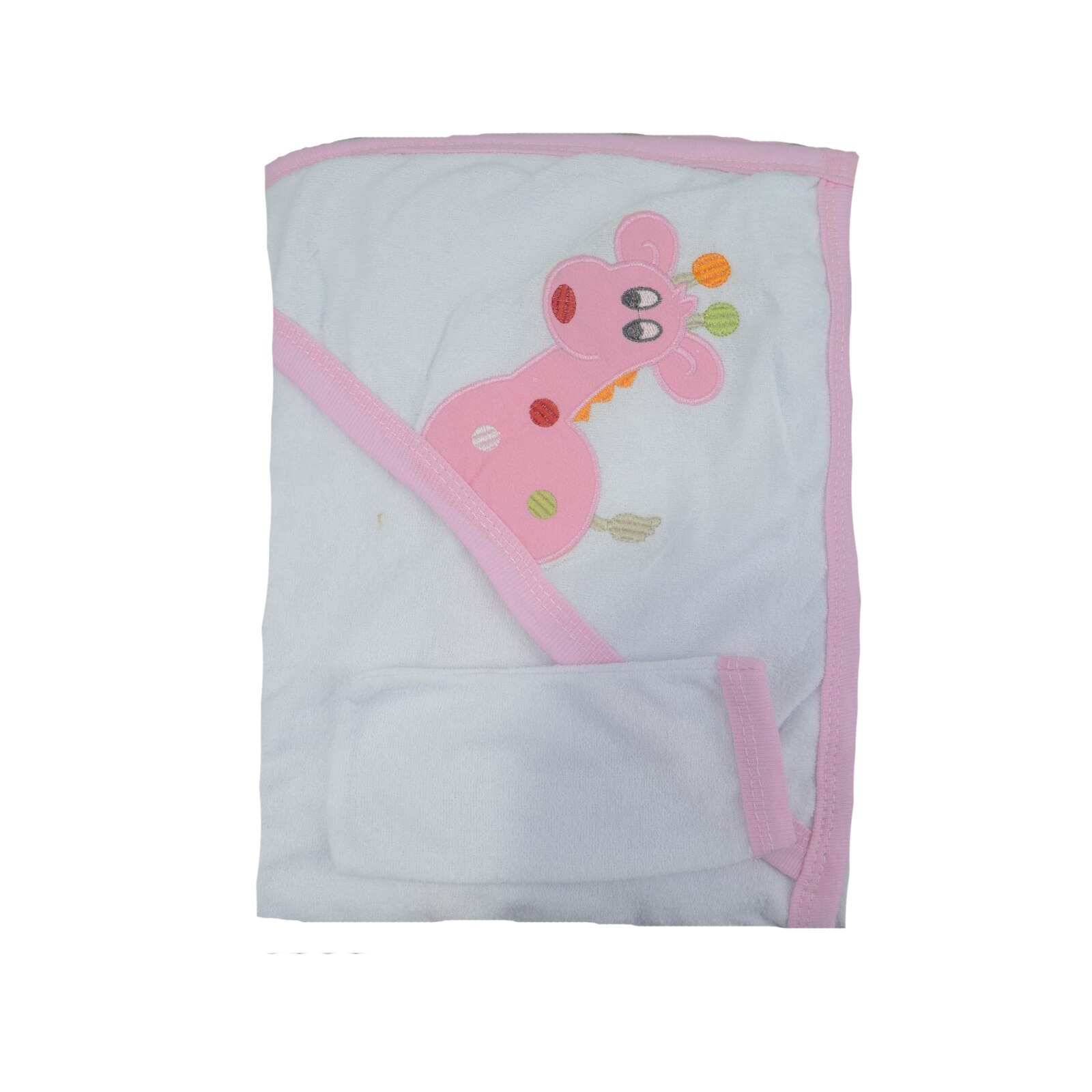 Prosop 100 x 72 cm cu gluga Mini Junior 100-40A, Alb 100 x 72 cm