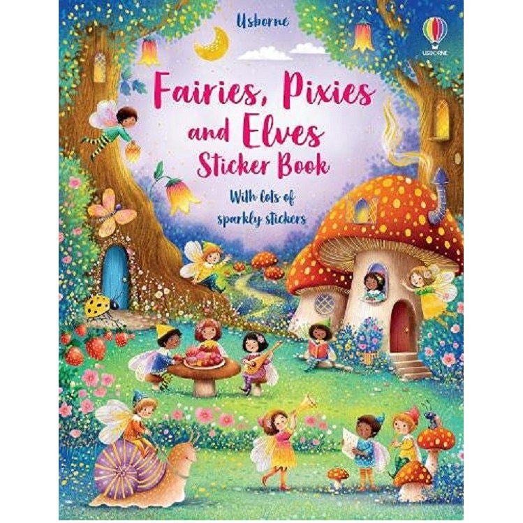 Fairies, Pixies and Elves Sticker Book - Fiona Watt