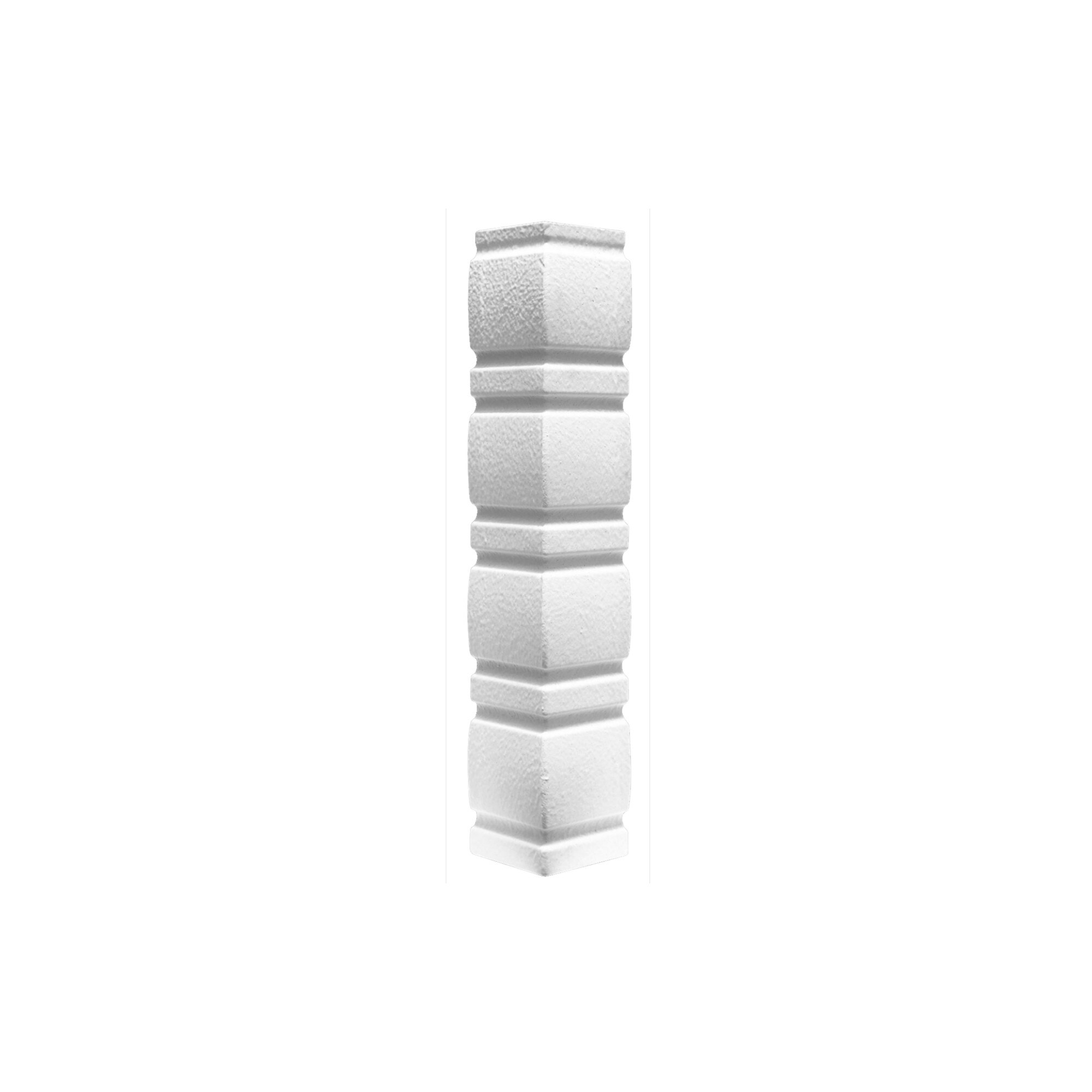 Coltar exterior din polistiren cu rasina ,model de piatra, 363, 30x20x100 cm