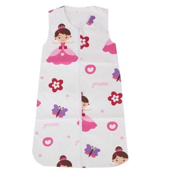 Sac de dormit, vara, Printesa fluture, alb 75 cm Sac de dormit, vara, Printesa fluture, alb 75 cm