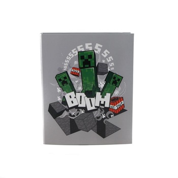 Mapa din carton Minecraft Creeper Boom, Multicolor Mapa din carton Minecraft Creeper Boom, Multicolor