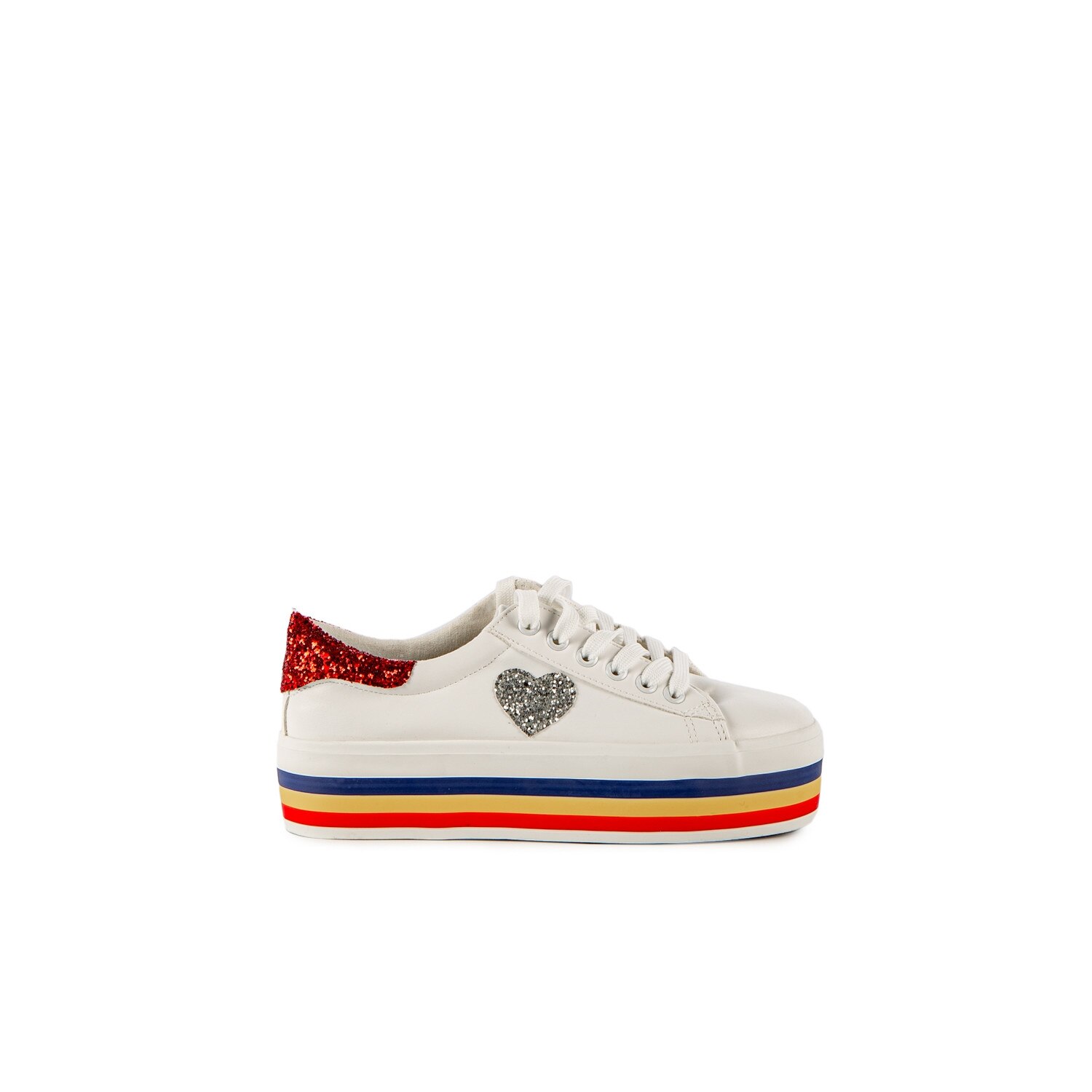 Pantofi sport dama Lejene alb, Alb