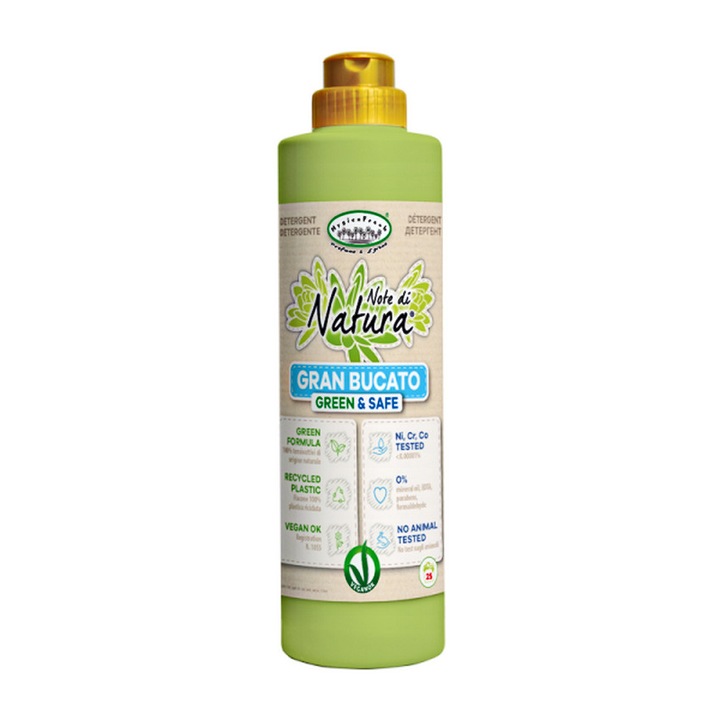 GRAN BUCATO mosószer, Notes di Natura, 750 ML