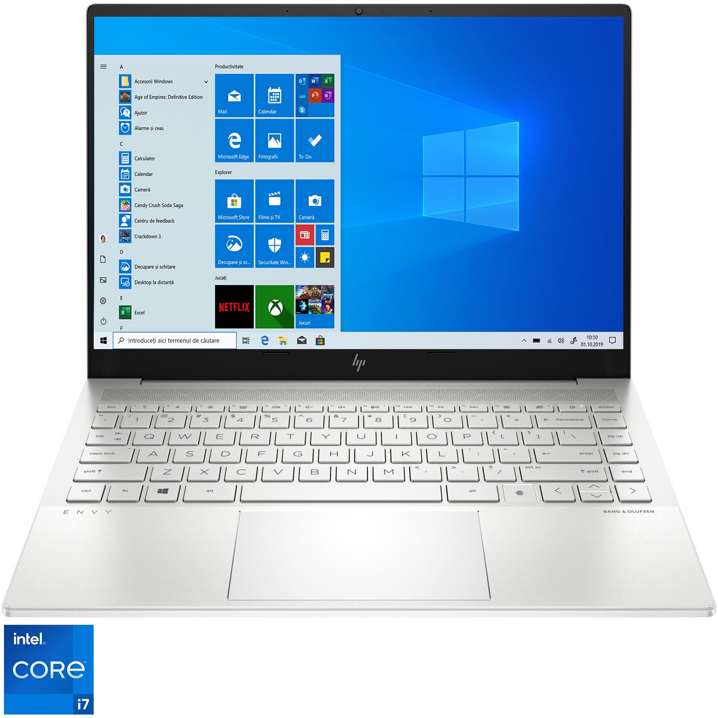 Laptop ultraportabil HP ENVY 14-eb0016nq cu procesor Intel® Core™ i7-11370H, 14