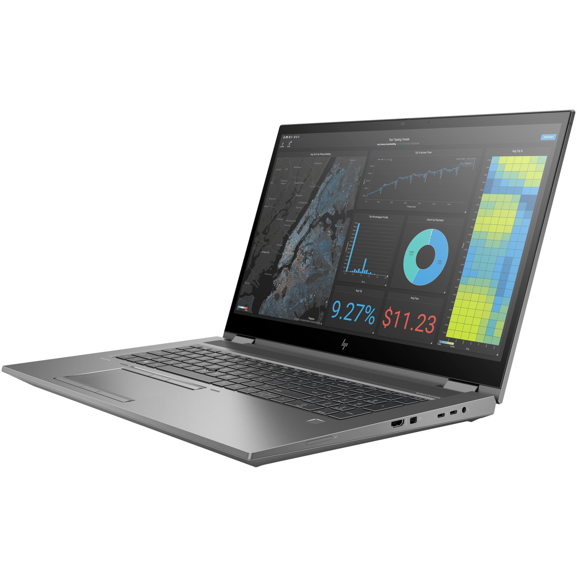 Laptop HP ZBook Fury 17 G7 cu procesor Intel® Core™ i7-10850H