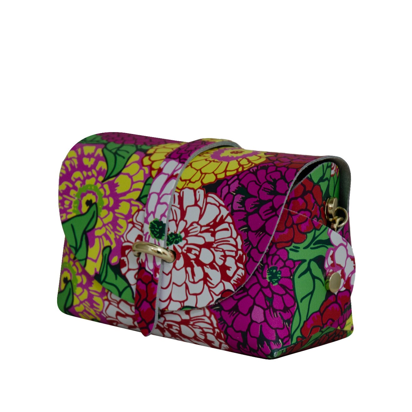Geanta crossbody din piele naturala Eva Bags, Ioana multicolor 4