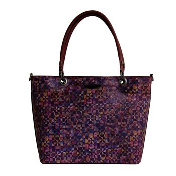 Geanta office de dama din piele naturala Eva Bags,Chiara multicolor 2 Geanta office de dama din piele naturala Eva Bags,Chiara multicolor 2