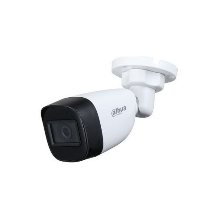 Camera de supraveghere Dahua HAC-HFW1500C-0280B-S2, HDCVI Bullet Starlight 5MP, CMOS 1/2.7'', 2.8mm, IR 30m, IP67