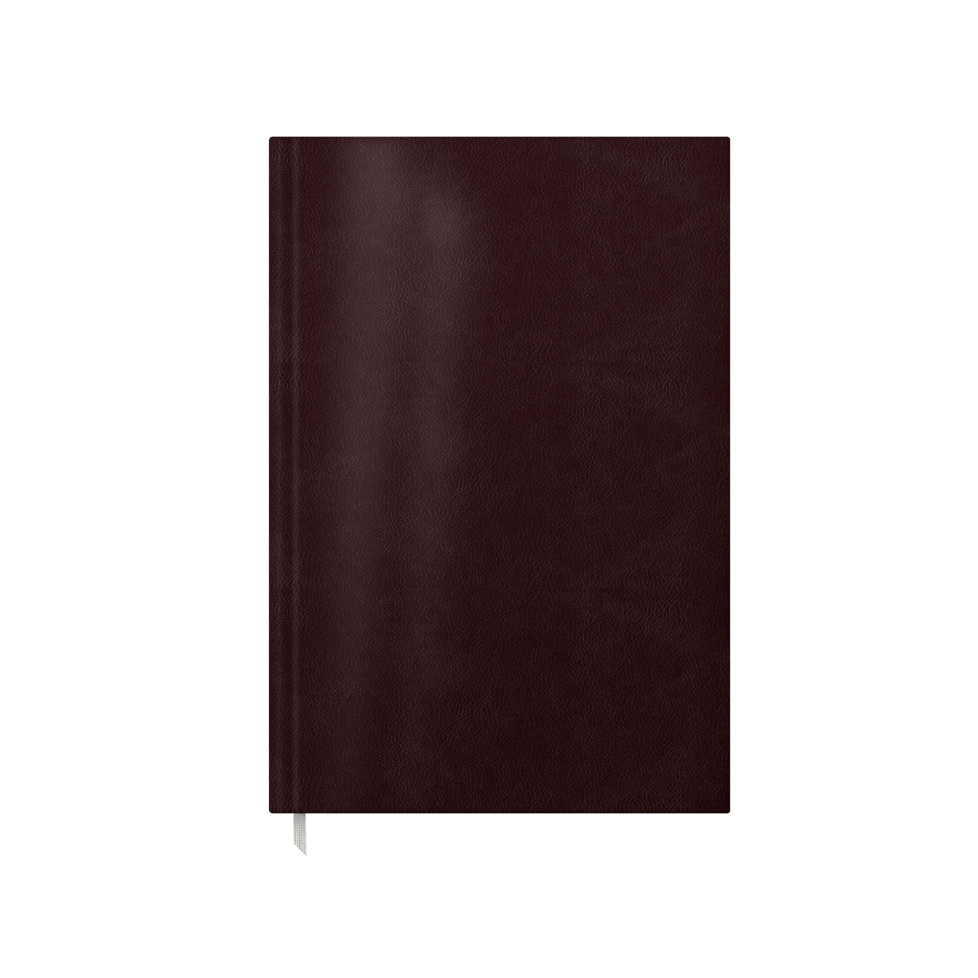 Agenda A5 nedatata 100 file, coperta bordo