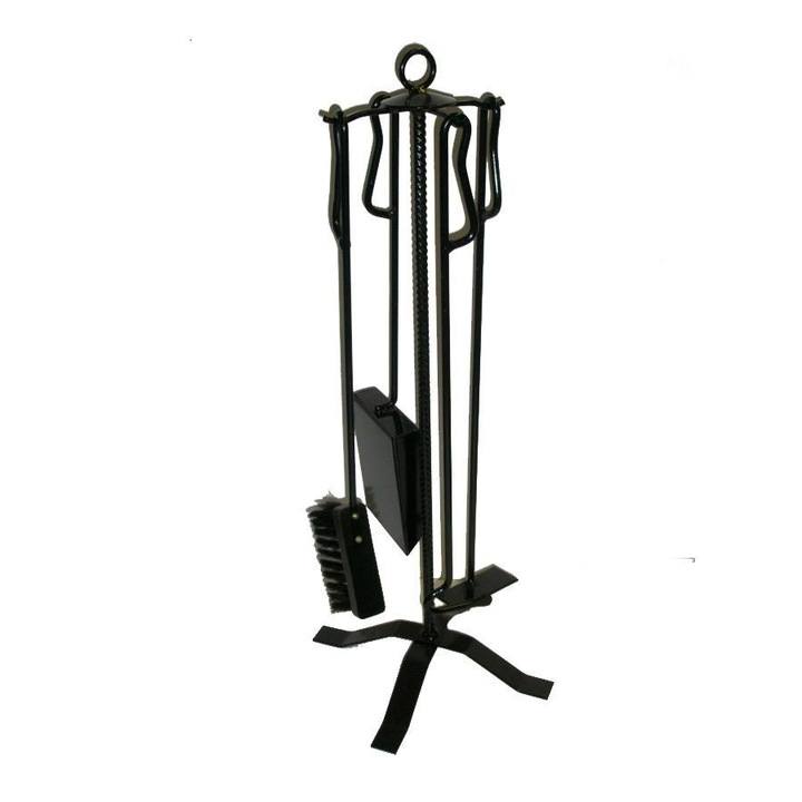 Kandalló szett 5db 70cm festett