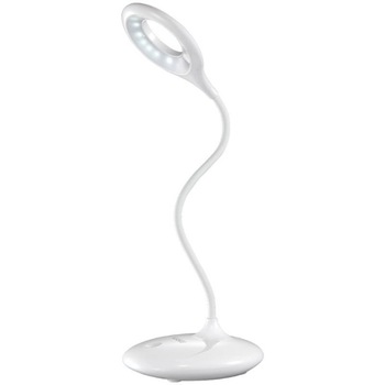 Lampa Smart pentru birou, Baterie reincarcabila 1200 mAh, Led Energy Light, Brat Flexibil, Modern Design, Alb Lampa Smart pentru birou, Baterie reincarcabila 1200 mAh, Led Energy Light, Brat Flexibil, Modern Design, Alb