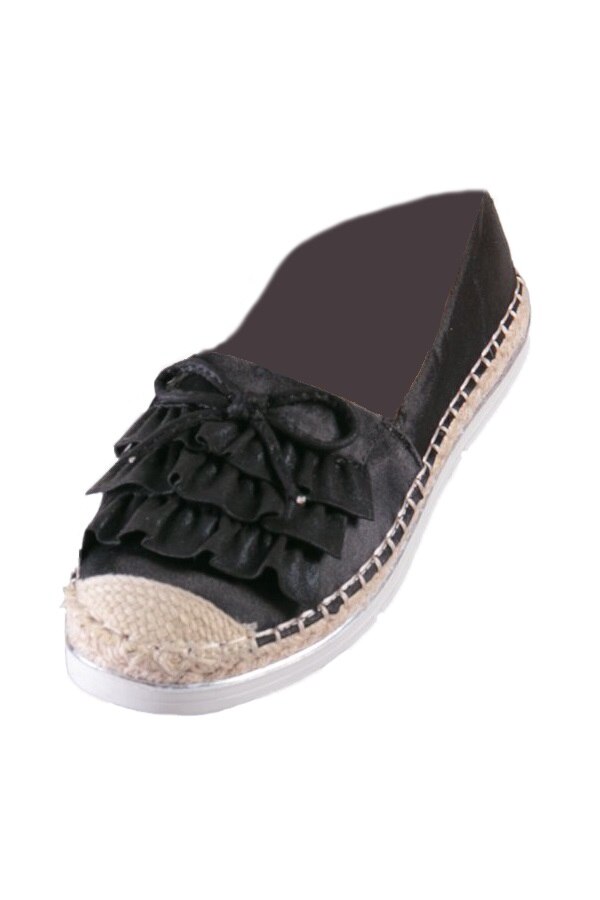 Espadrile dama Edda Negru