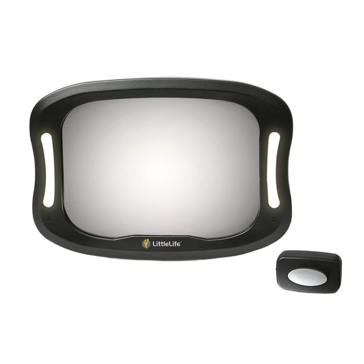 Oglinda de Supraveghere Auto cu Lumina Incorporata