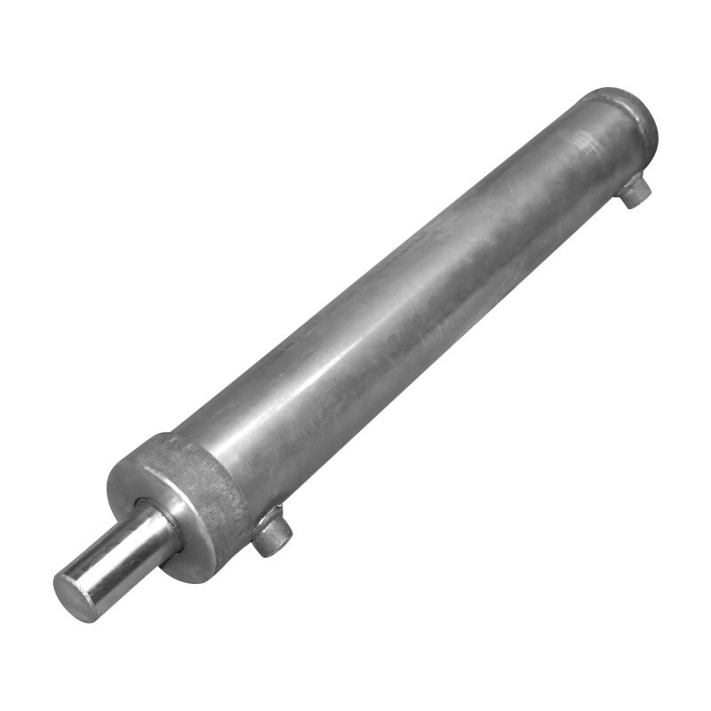 Cilindru hidraulic 650 mm cu filet M20 si racord hidraulic fi20