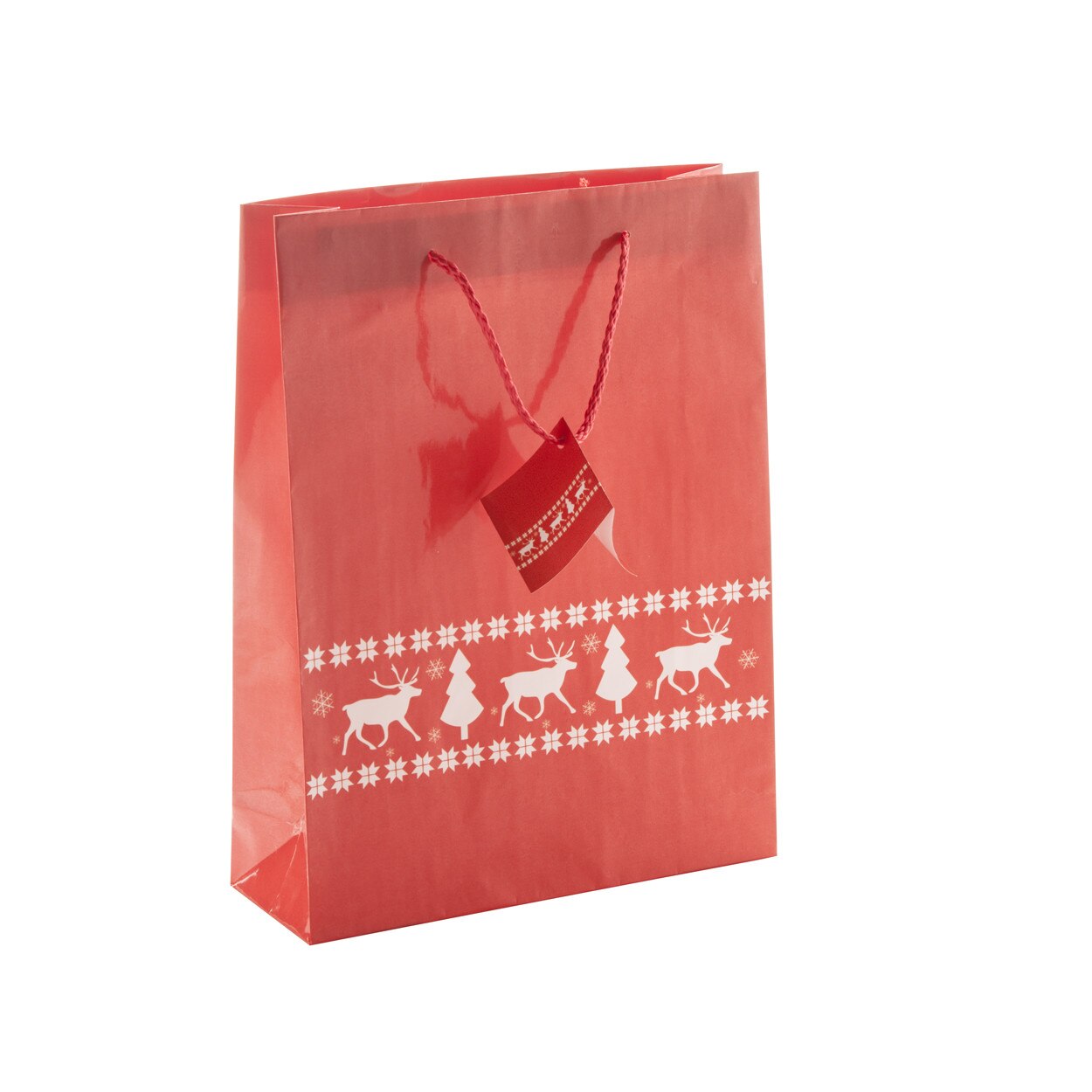 Set 10 sacose cu motive de Craciun, L