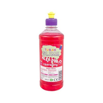 Lipici PVA pentru Slime, 500ml, rosu, Tuban Lipici PVA pentru Slime, 500ml, rosu, Tuban