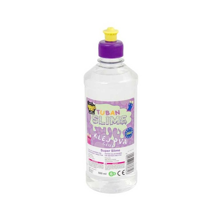 Lipici PVA pentru Slime, 500ml, transparent, Tuban