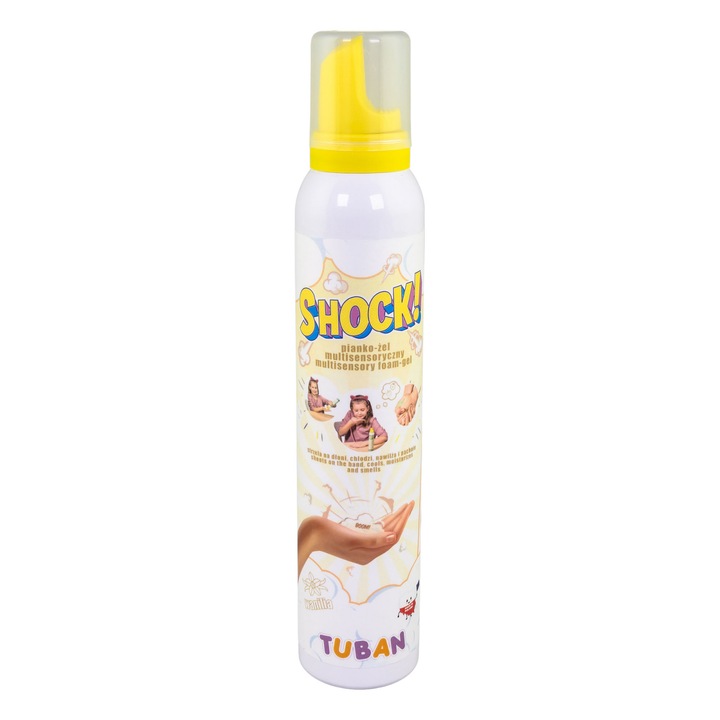 Gel spumant multisenzorial - SOC!, VANILIE 200 ml