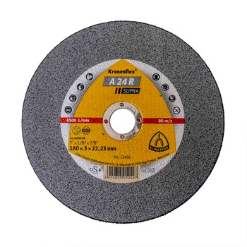 Disc Debitare Klingspor A24R Supra, 180x3x22mm / EXT 13456 Disc Debitare Klingspor A24R Supra, 180x3x22mm / EXT 13456