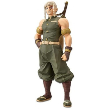 Figurina Demon Slayer Kimetsu no Yaiba Tengen Uzui , 18cm, Multicolor Figurina Demon Slayer Kimetsu no Yaiba Tengen Uzui , 18cm, Multicolor