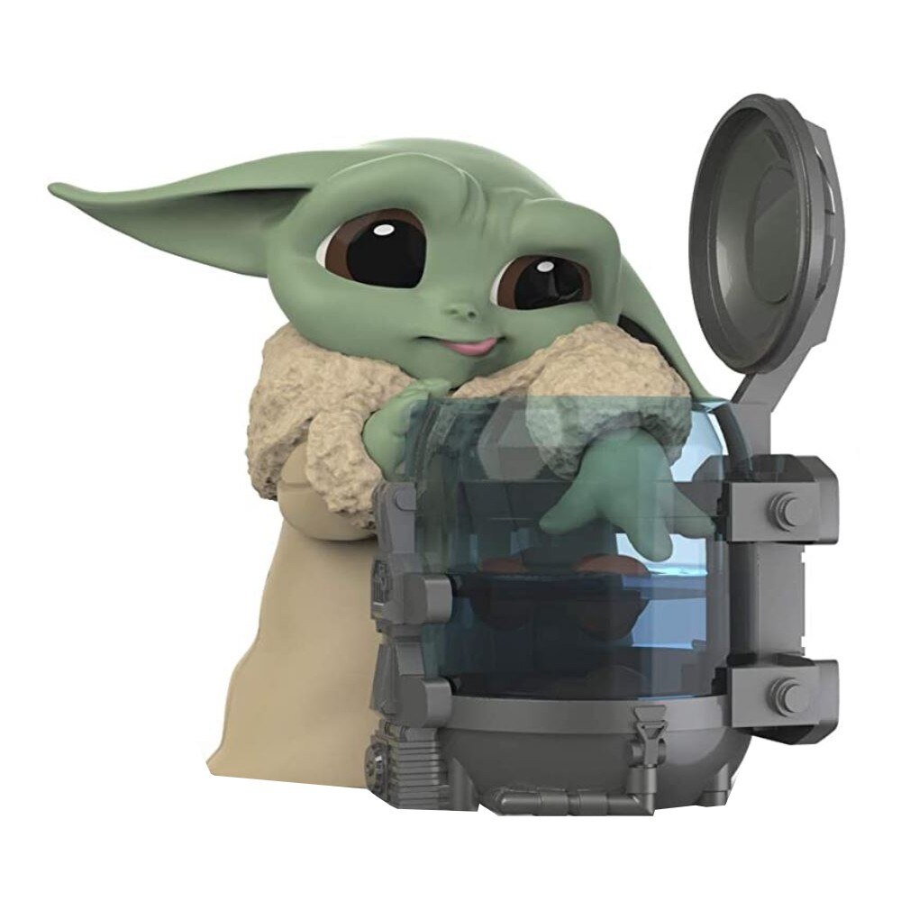 Figurina Star Wars, Mandalorian, The Child, Curious Child, 5 cm