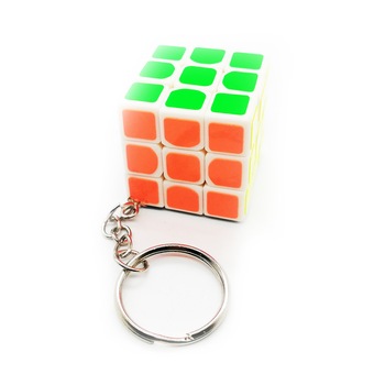 Breloc Mini Cub tip Rubik 3x3cm, Vision® Breloc Mini Cub tip Rubik 3x3cm, Vision®